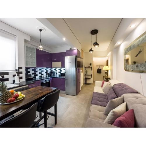 Athens Neos Kosmos 2BDR apt next to metro station