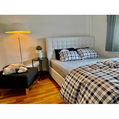Athens OAKA Apt 2 Baths, Parking, Kitchen