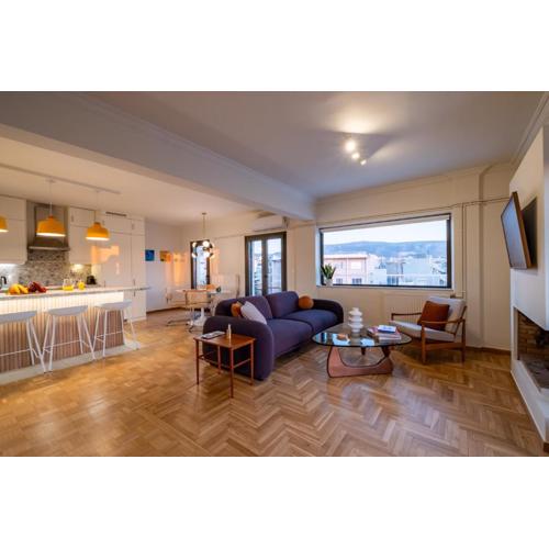 Athens Panorama Penthouse by Acropolis