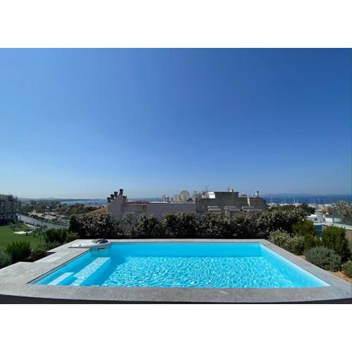Athens Riviera 2-Bed Apt & Pool Access #Unoblu®