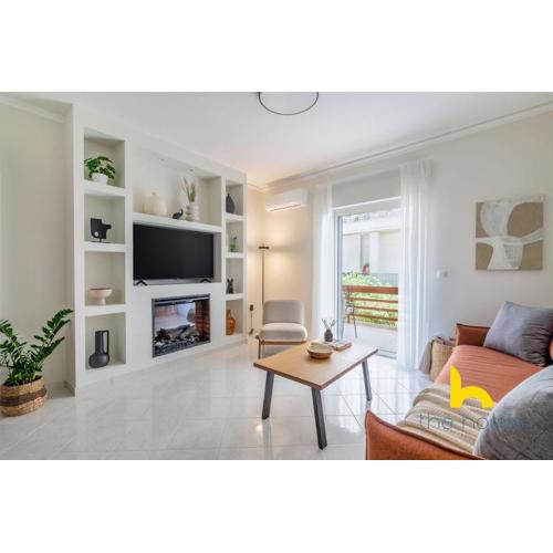 Athens Riviera APT, Near Seaside with Private Parking