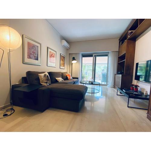 Athens Riviera Garden Views Apartment #Unoblu