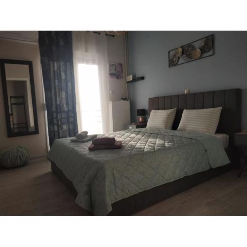 Athens view apartment near Metro station Agia Marina
