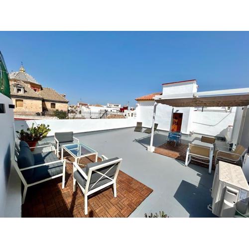 Ático con gran terraza privada - CozyHomeSevilla8