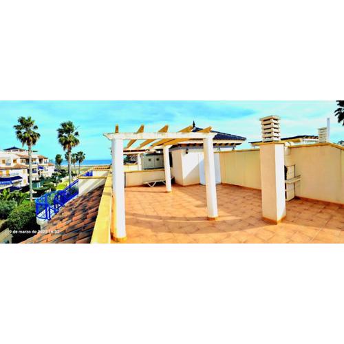 Ático con solarium Veramar 4 dos dormitorios en 1ª línea de playa
