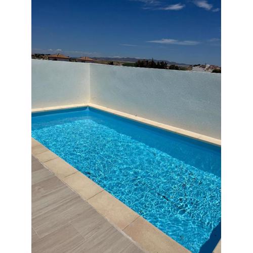 Ático dúplex con piscina privada en Vera Playa