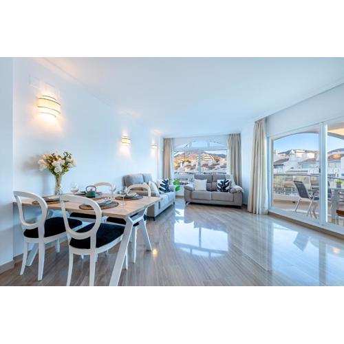 Atico Puerto Marina First Island with Sea Views and Rooftop Pool