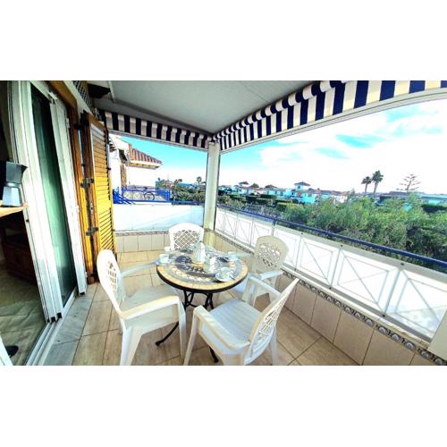 Ático VERAMAR 3 1 dormitorio con vistas al mar 2º línea de playa