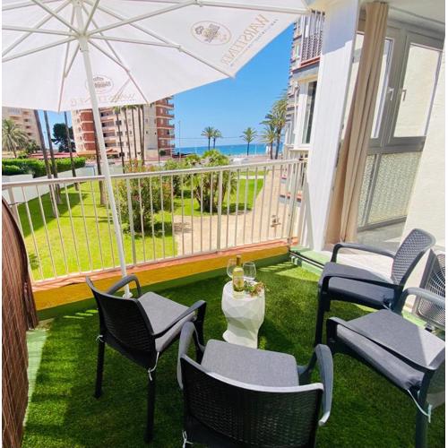 Atlantico Beach primera línea, vista al mar, gran terraza