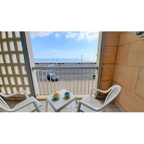 ATLANTIQUE Appartement Vue Mer 1 chambre 5 personnes