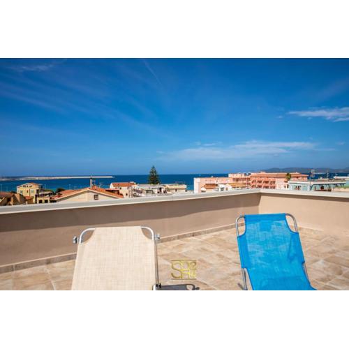 Attico con Solarium Orizzonte Blu