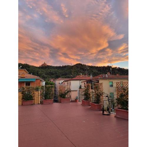 Attico vista San Luca