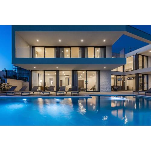 Attractive Rogoznica Villa 5 Bedrooms Villa Precious Amazing Sea Views Private Infinity Pool