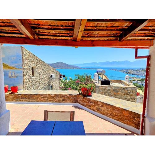 Authentisches Kreta Elounda Haus Mit Meerblick Margarita