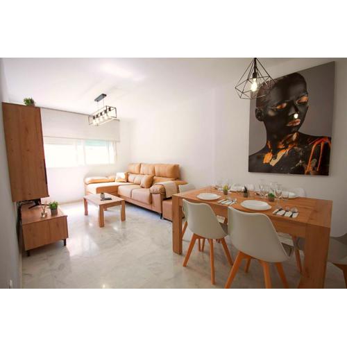 Ave Huelin 3Rooms Alojamiento con Parking y AC