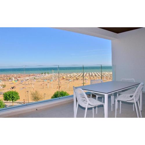 Azure serenity modern sea view flat with pool