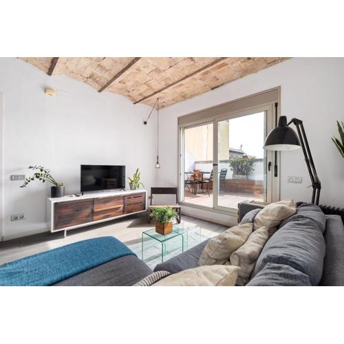 Barcelona Bliss 1br Haven W Terrace In Gracia