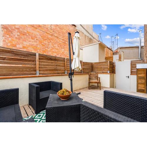 Barcelona Elegance 2br With Rooftop Terrace