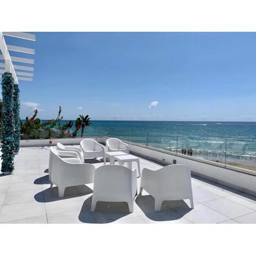 Beachfront house