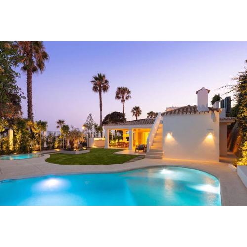 Beachfront Villa La Luisa, Golden Mile, Marbella