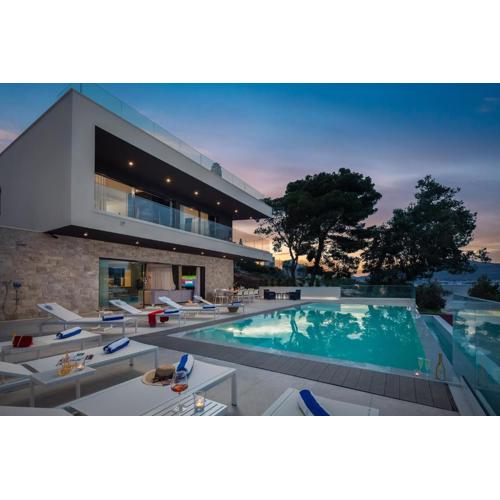Beachfront Villa Milka with Pool
