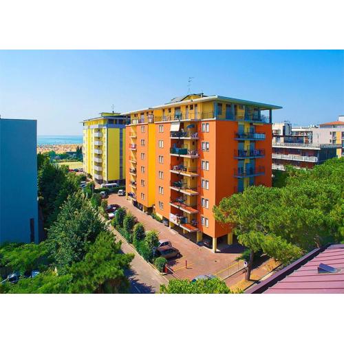 Beachside retreat with terrace in Bibione