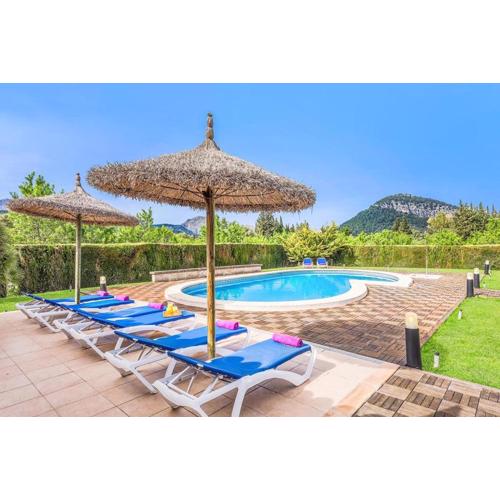 Beautiful Mallorca Villa 4 Bedrooms Villa Charming Grove Private Pool Magical Scenery Pollensa