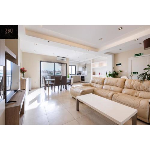 Beautiful, spacious 3BR home with private Balcony with 360 Estates