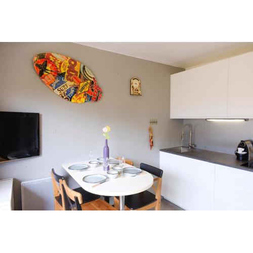 Beautiful studio with balcony - near beach