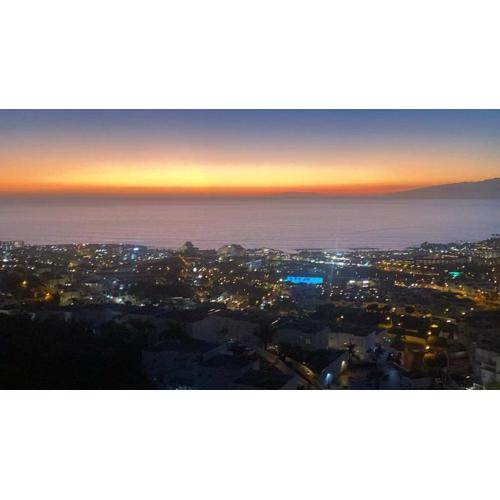 beautiful sunset view