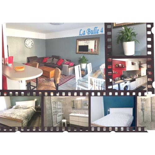 BedinReims cozy apartment parking and wifi free ideal 4 Adultes et 2 Enfants