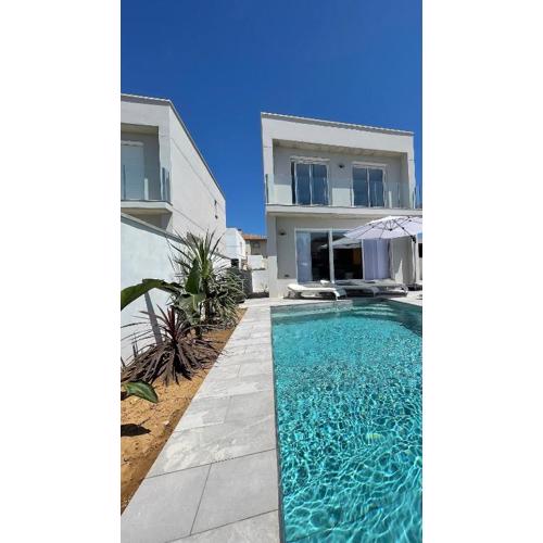 Belle villa contemporaine piscine privée