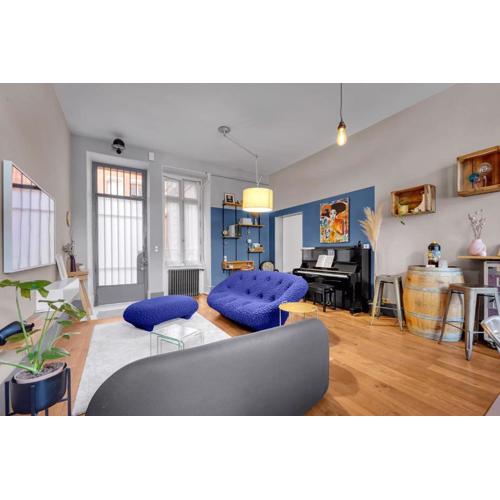 Bleu du Maine - Elegant T3 avec terrasse