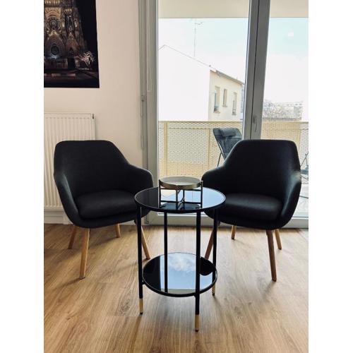 Bleuets studio cosy neuf terrasse proche centre