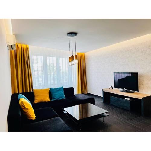 Blue & Gold Stylish Apartment