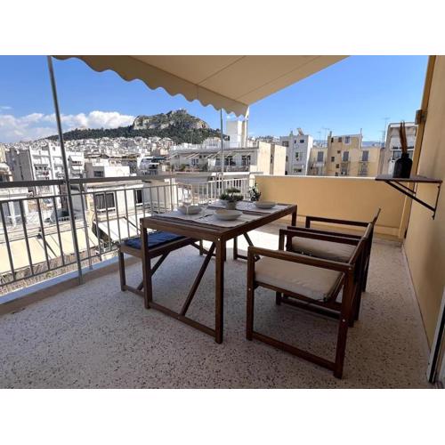 Blue Rooftop with a View