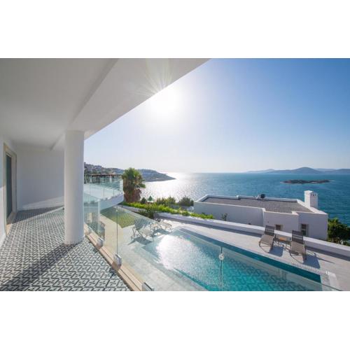 Bodrumda Eşsiz Deniz Manzaralı Lüks Villa Boss 1