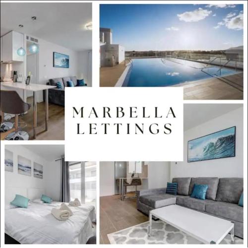 Brand New Modern Ground Floor Apartment In Marbella With Rooftop Pool and Gym
