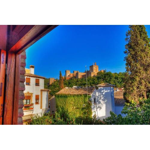 Breathtaking Alhambra view balconies, Albaizyn