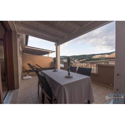 Brigata House - Luxury 2 beds, wifi, balcony,sea view - Key to Villas