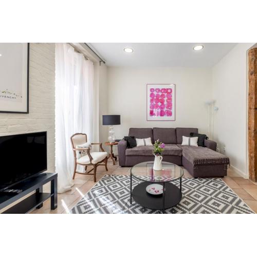 Bright- 1Bd 1Bth furnished - Sol