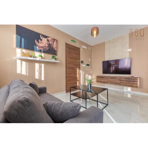 Bright 2BR home with private terrace in St Julians by 360 Estates