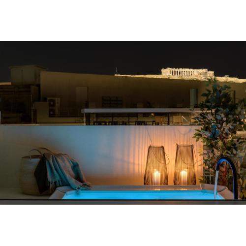 Bright Acropolis Loft Plunge Pool