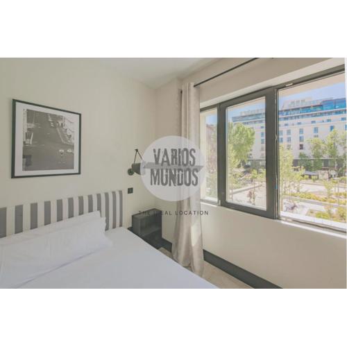 Bright Apt para 4pax en Gran Via-Plaza de Carmen E2