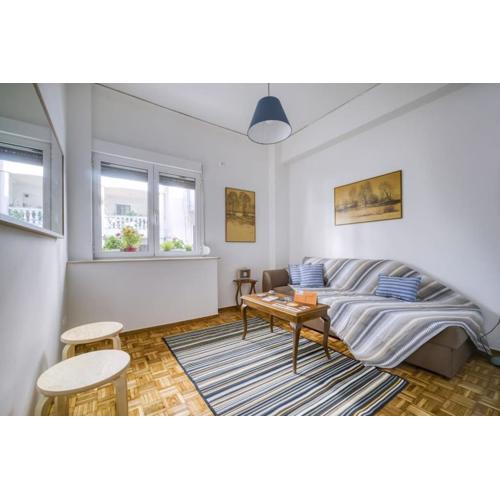 Bright colourful apartment city center