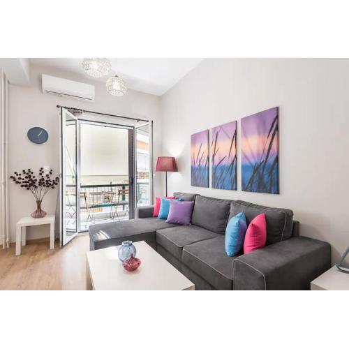 Bright & Modern 1BD Apartment in Neos Kosmos