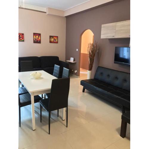 Brown apartment