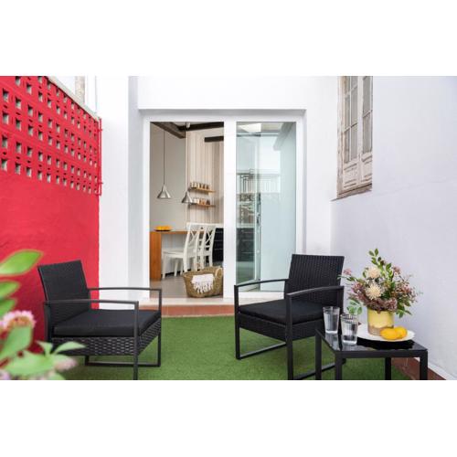 Buen viaje home, con patio privado