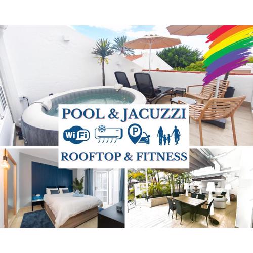 Bungalow PAMRO - JACCUZI - Fitness Area - Free Wifi - Pool - Modern & Comfortable - SunnyGolf