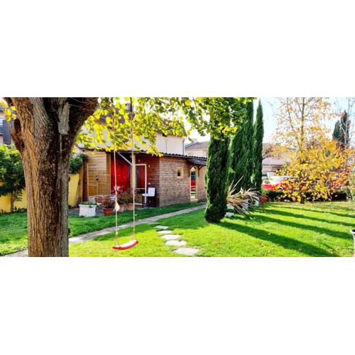 Cabane côté jardin